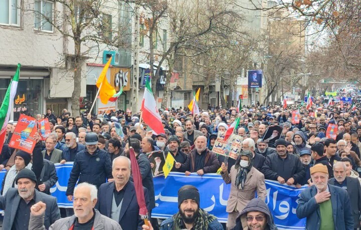 تصاویر / راهپیمایی روز جهانی قدس در اسدآباد و تویسرکان