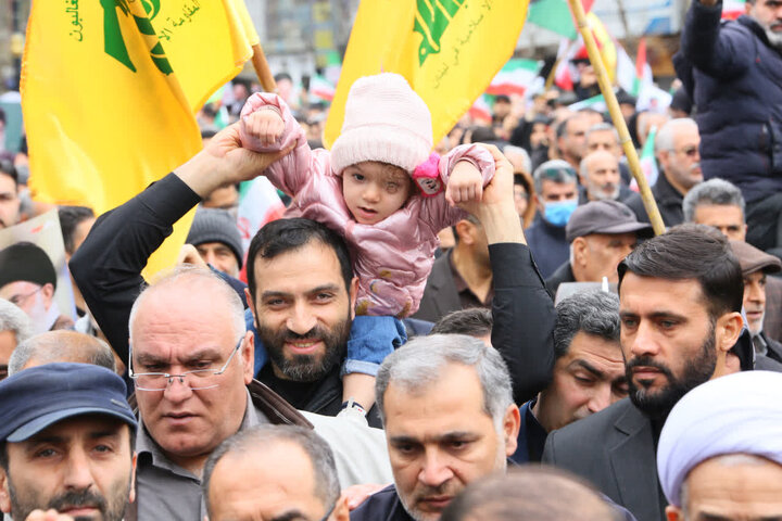 راهپیمایی باشکوه مردم ساری در روز قدس ۱۴۰۴