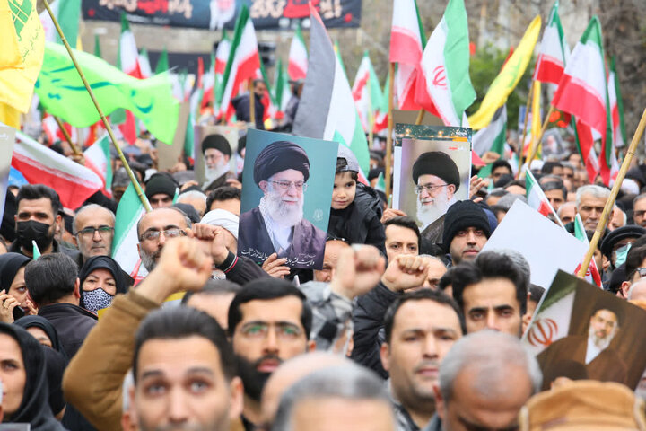 راهپیمایی باشکوه مردم ساری در روز قدس ۱۴۰۴