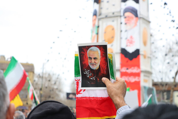 راهپیمایی باشکوه مردم ساری در روز قدس ۱۴۰۴