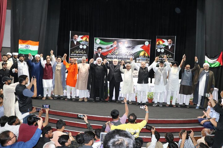 آل انڈیا شیعہ کونسل کے زیر اہتمام ایوان غالب میں عالمی یوم قدس کانفرنس کا اہتمام