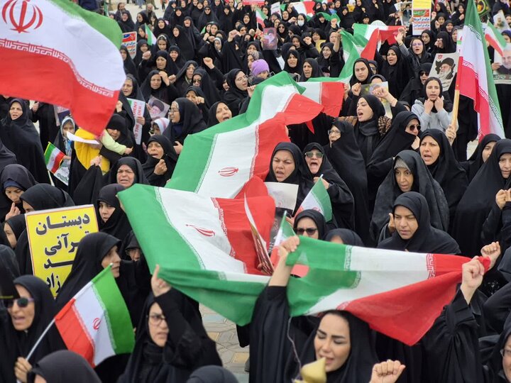 راهپیمایی روز قدس در شهرستان نائین
