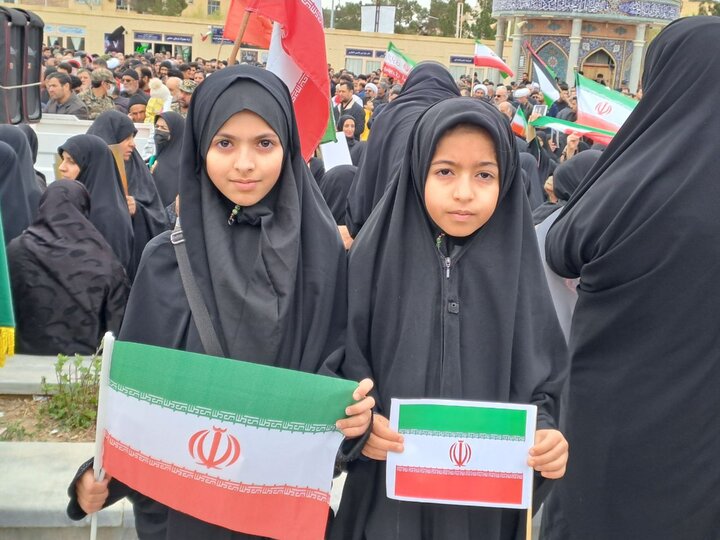 راهپیمایی روز قدس در شهرستان نائین