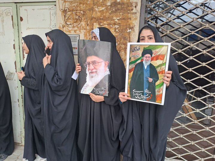 راهپیمایی روز قدس در شهرستان نائین