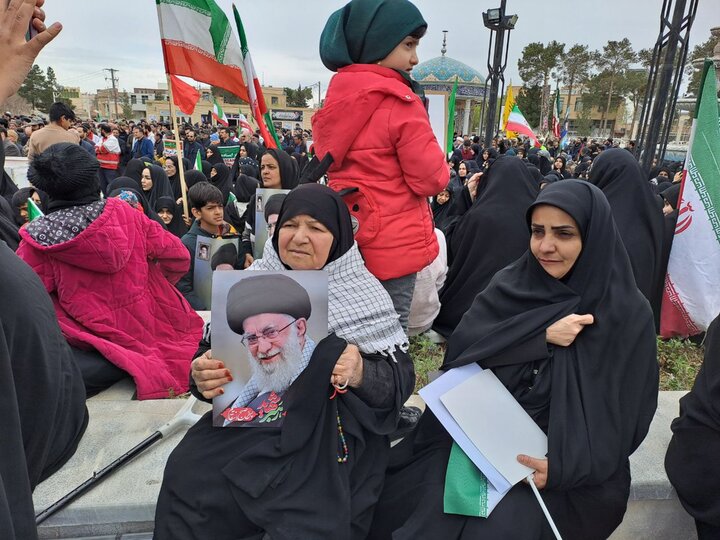 راهپیمایی روز قدس در شهرستان نائین