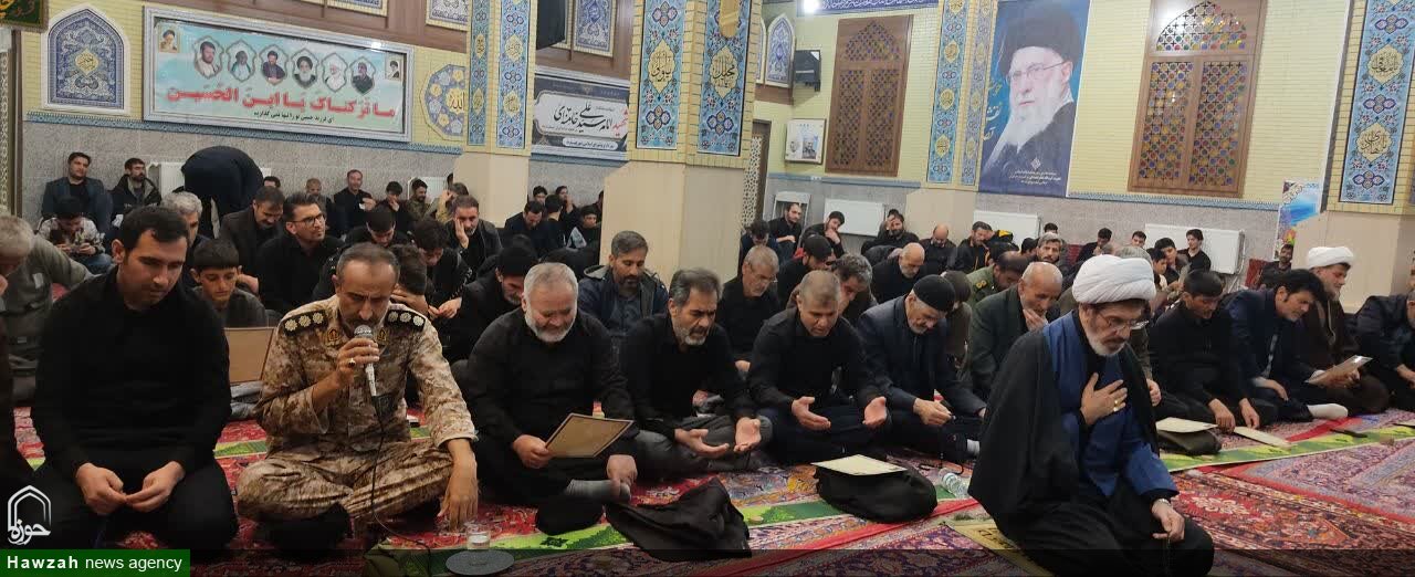 تصاویر/ مراسم سومین شب از لیالی قدر در قهاوند