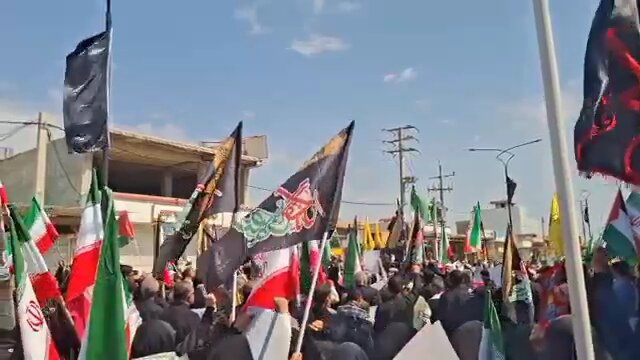 فیلم| راهپیمایی روز قدس در دیلم