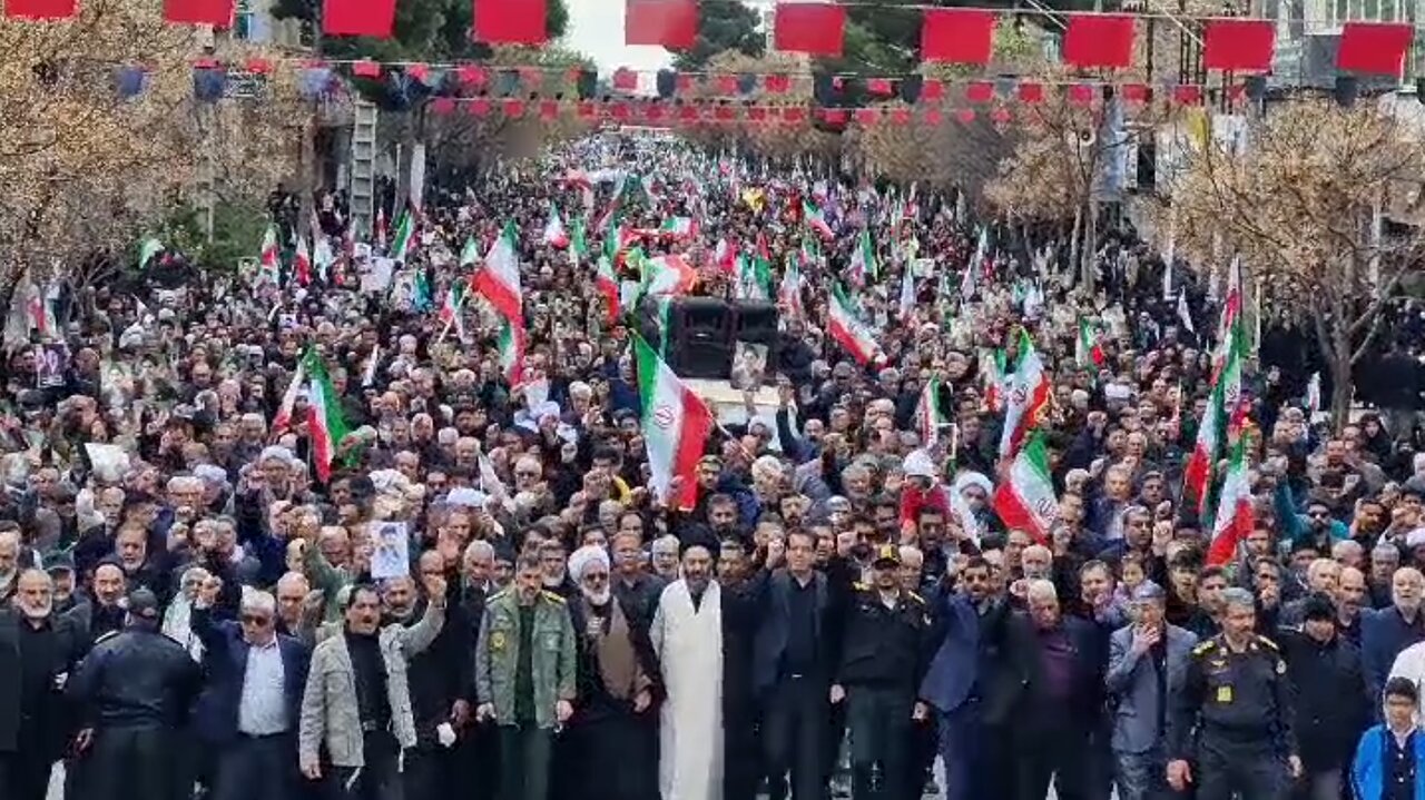 فیلم| حضور سیرجانی ها در روز جهانی قدس