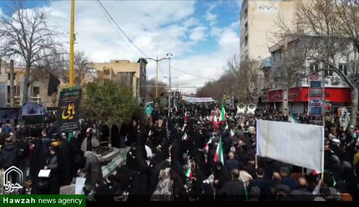 فیلم | راهپیمایی حماسی مردم خرم آباد در روز جهانی قدس