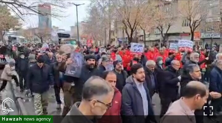 فیلم | فریاد رسای مردم بروجرد علیه ستمگران
