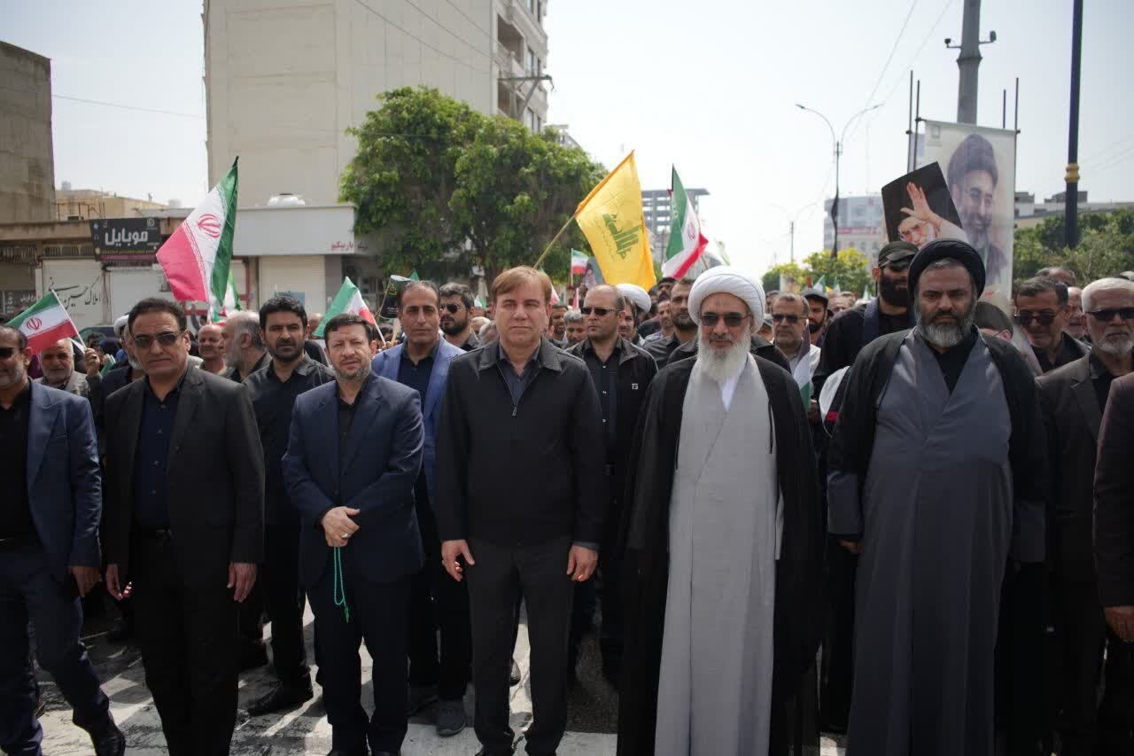 راهپیمایی روز قدس، نشان از استقامت و ایمان راسخ برای دفاع از ملت فلسطین است