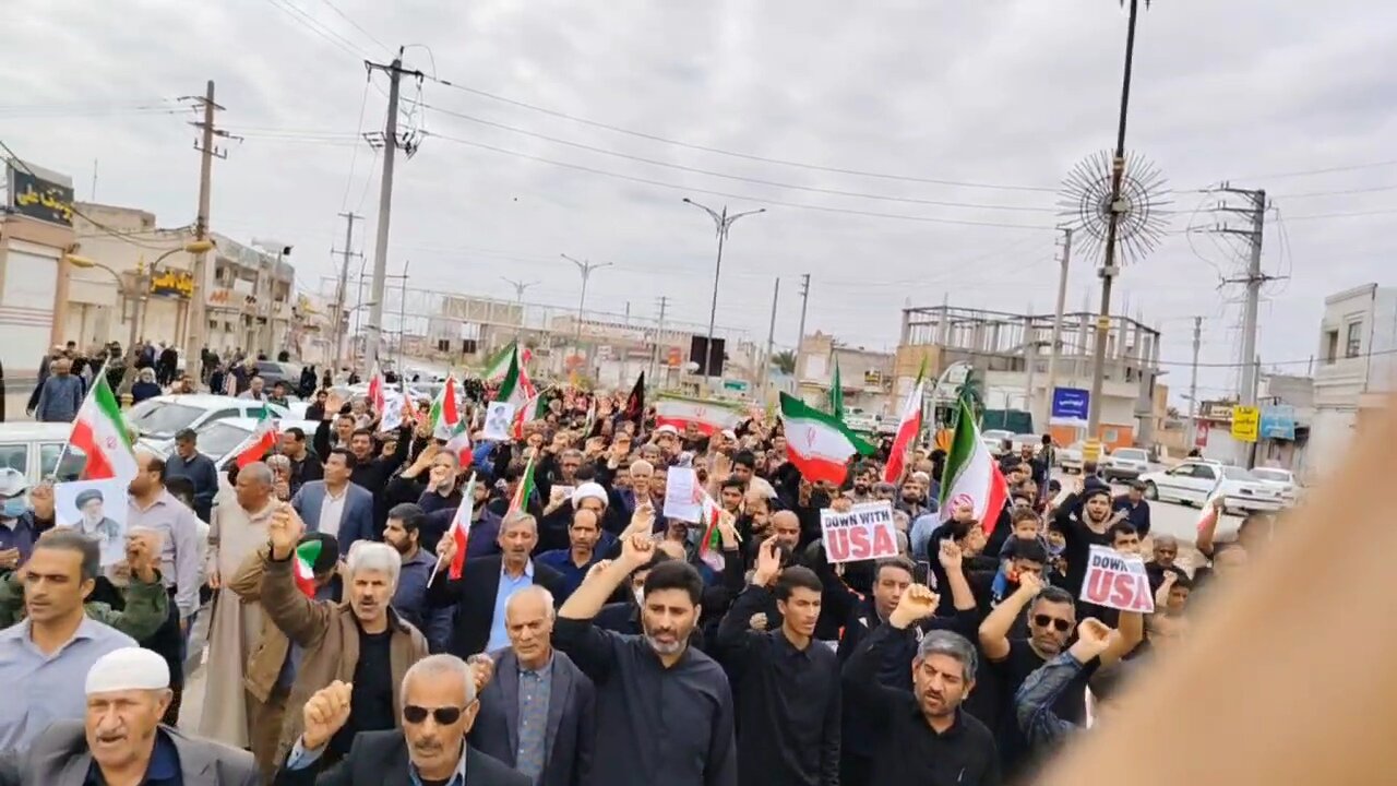 فیلم| راهپیمایی روز جهانی قدس در چغادک