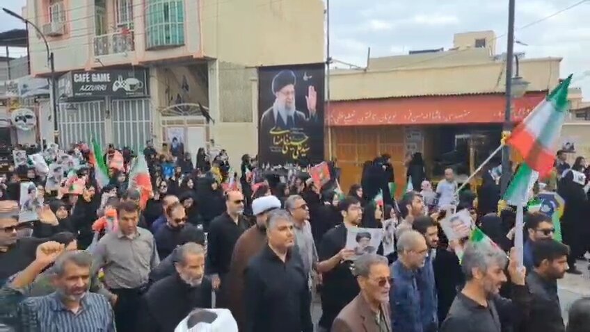 فیلم| راهپیمایی روز قدس در خورموج