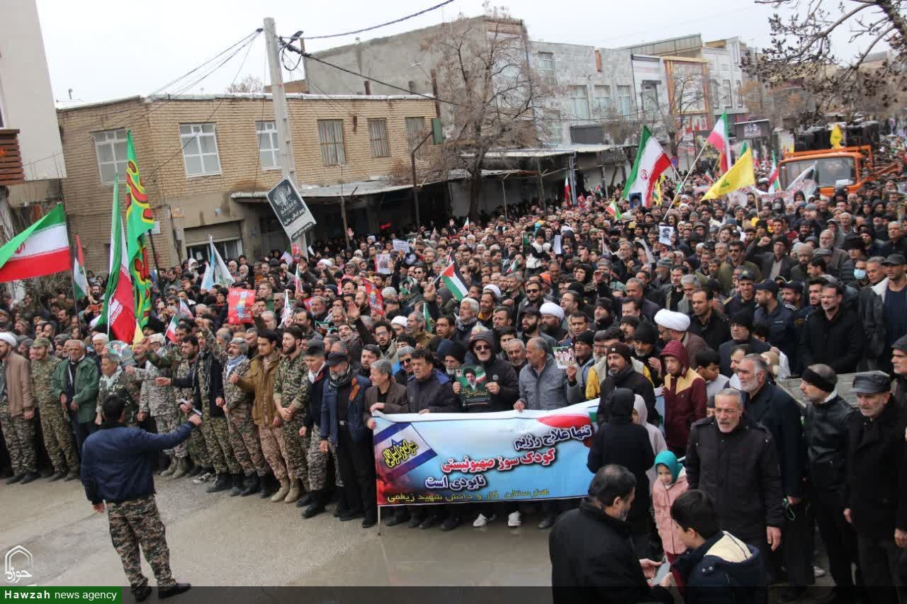 تصاویر / راهپیمایی روز جهانی قدس در کبودرآهنگ
