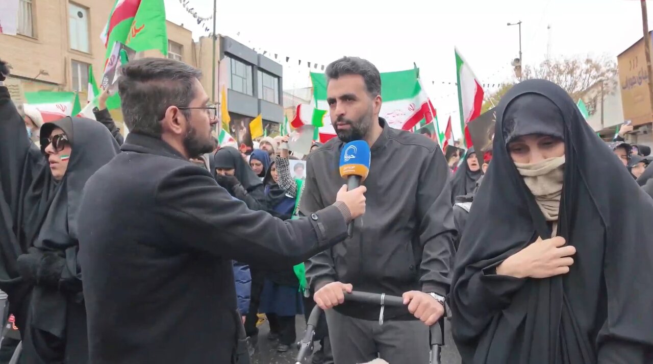 فیلم | گفت و گوی خبرنگار حوزه با تعدادی از شرکت کنندگان در راهپیمایی روز جهانی قدس