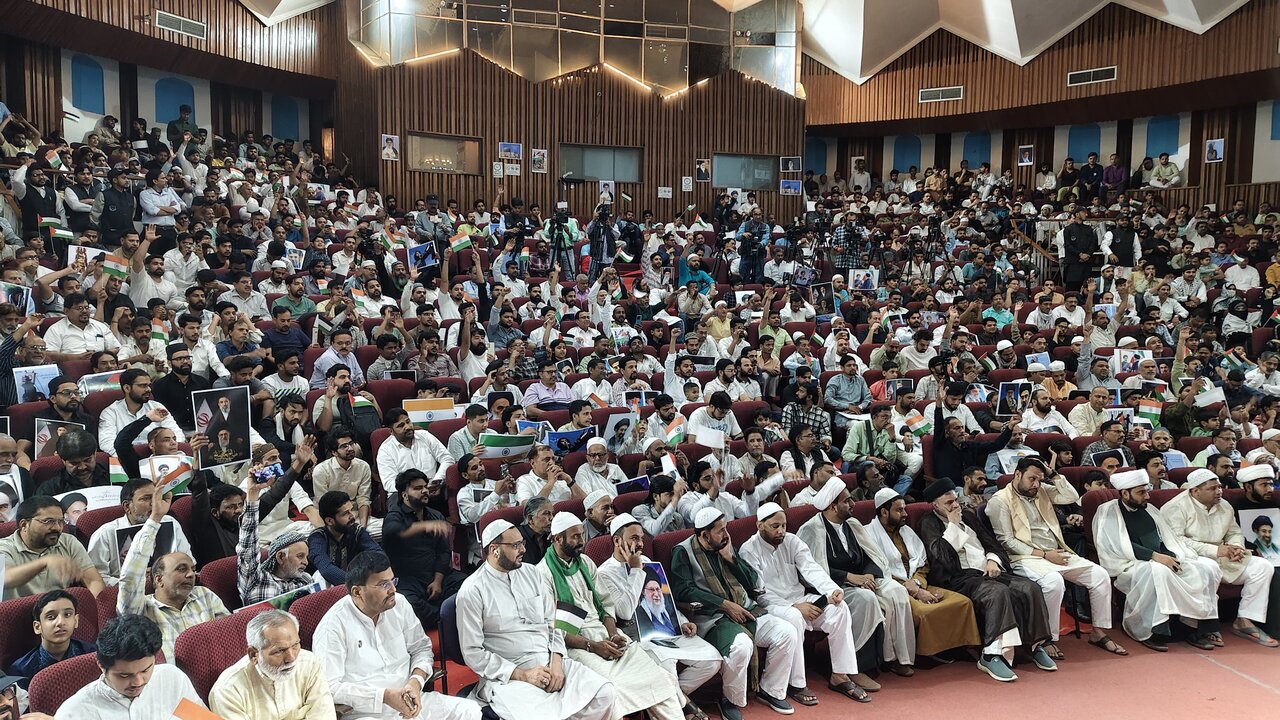 آل انڈیا شیعہ کونسل کے زیر اہتمام ایوان غالب میں عالمی یوم قدس کانفرنس کا اہتمام