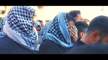 فیلم| تشییع شهید حیدر افروغ در شهرستان حمیدیه