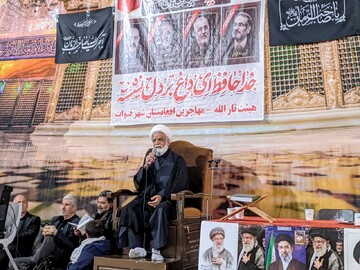 گردهمایی مهاجرین شهر قنوات در دفاع  از انقلاب اسلامی/ حضور انقلابی مردم در صحنه، ضروری است