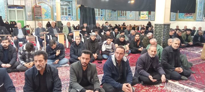 تصاویر/مراسم گرامیداشت شهادت حضرت آیت‌الله العظمی سید علی خامنه‌ای درجوشقان قالی