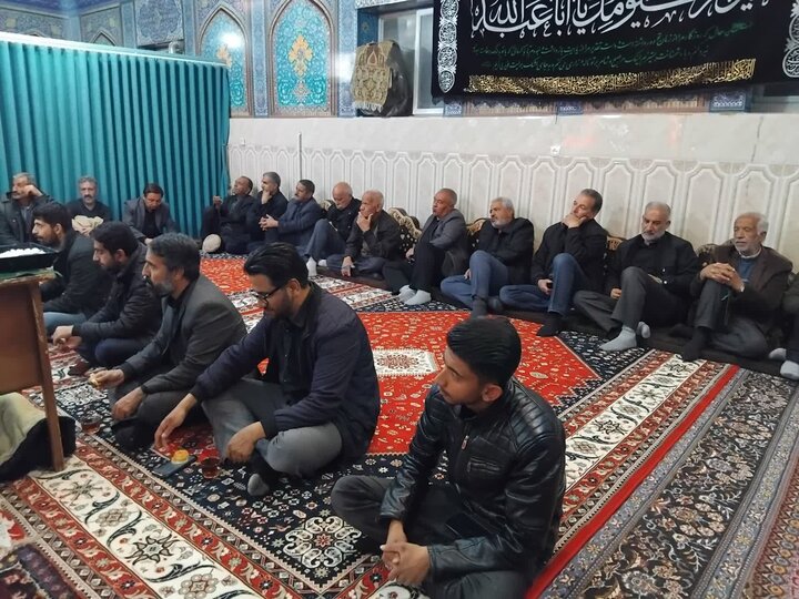 تصاویر/مراسم گرامیداشت شهادت حضرت آیت‌الله العظمی سید علی خامنه‌ای درجوشقان قالی