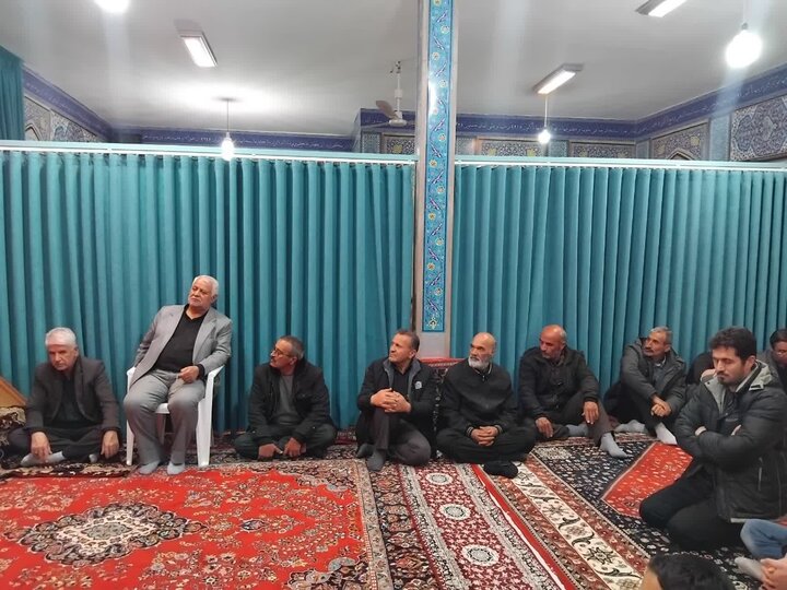 تصاویر/مراسم گرامیداشت شهادت حضرت آیت‌الله العظمی سید علی خامنه‌ای درجوشقان قالی