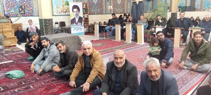 تصاویر/مراسم گرامیداشت شهادت حضرت آیت‌الله العظمی سید علی خامنه‌ای درجوشقان قالی
