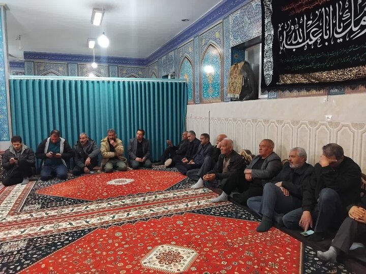 تصاویر/مراسم گرامیداشت شهادت حضرت آیت‌الله العظمی سید علی خامنه‌ای درجوشقان قالی