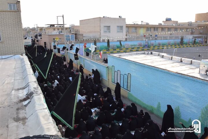 تصاویر/مراسم نماز استغاثه به امام زمان (عج) در آران وبیدگل