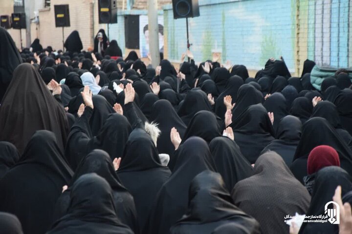تصاویر/مراسم نماز استغاثه به امام زمان (عج) در آران وبیدگل