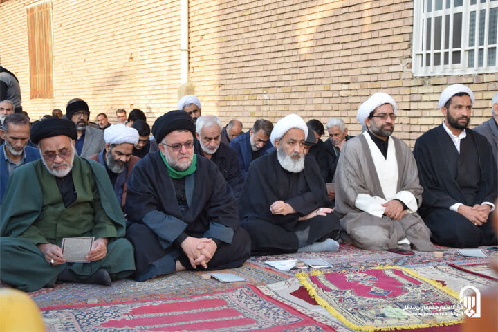 تصاویر/مراسم نماز استغاثه به امام زمان (عج) در آران وبیدگل