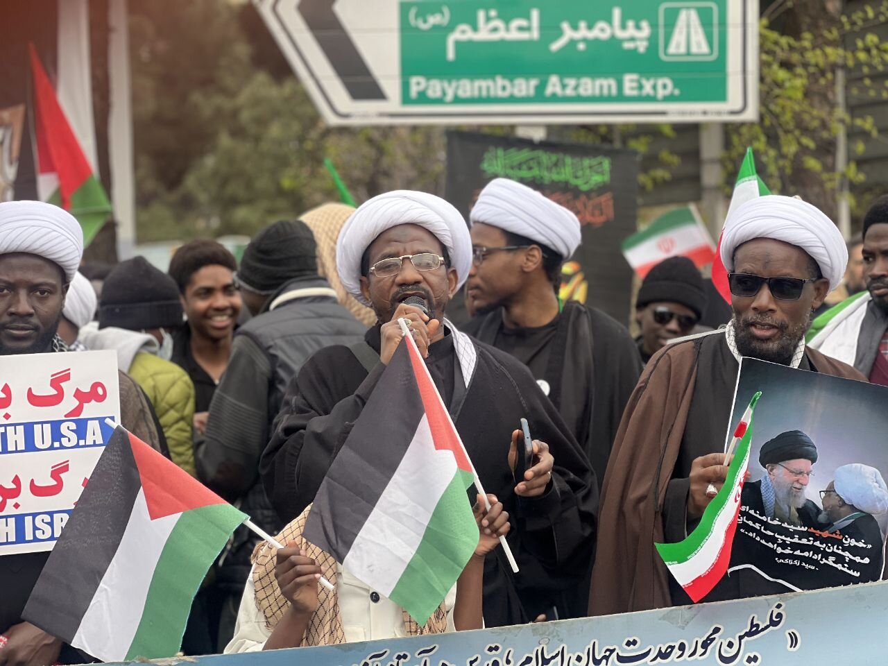 Daliban Harkar Musulunci Mabiya Sheikh Ibraheem Zakzaky (H) a Iran Sun Gudanar da Muzaharar Qudus a Birnin Qom