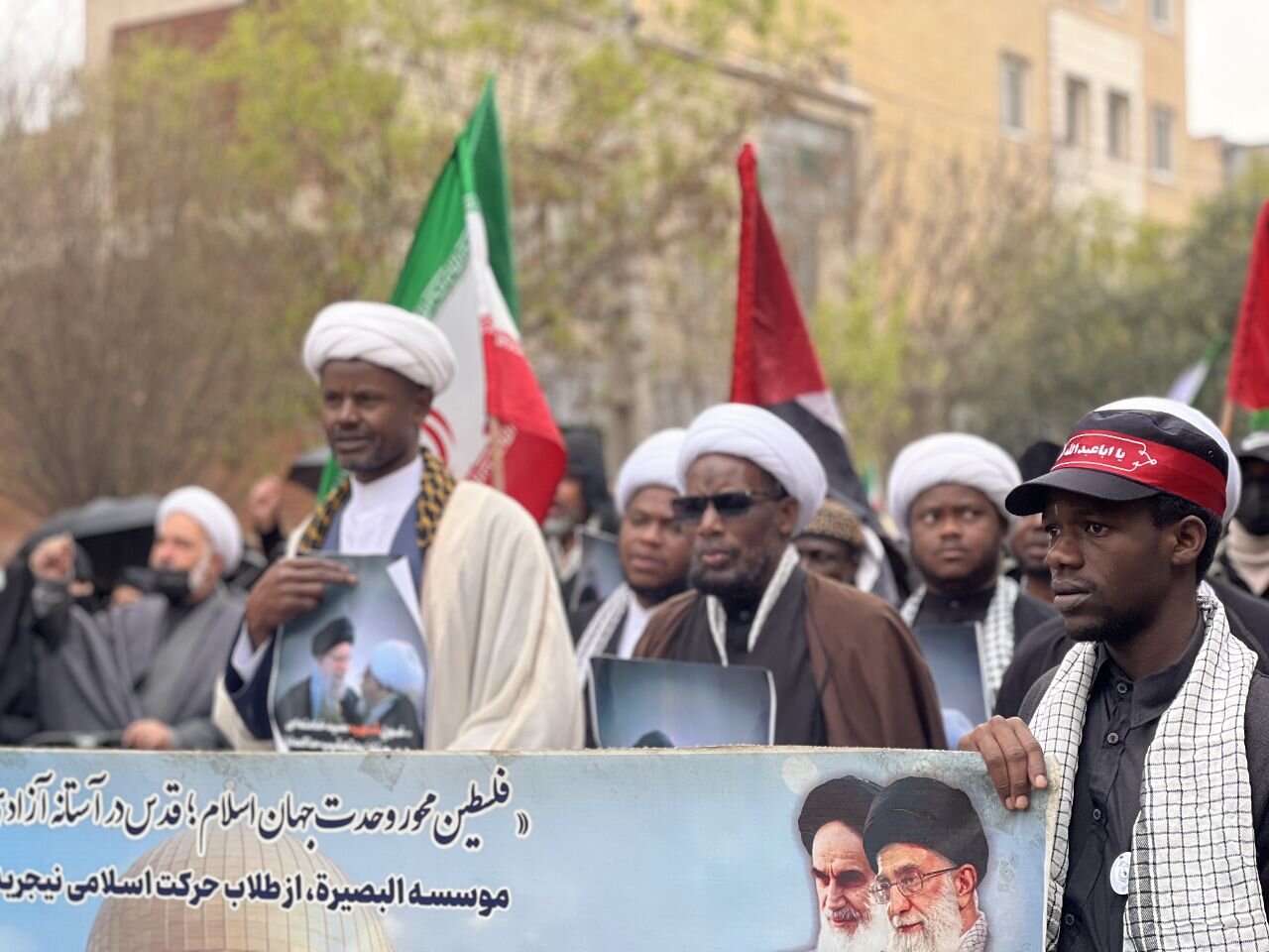 Daliban Harkar Musulunci Mabiya Sheikh Ibraheem Zakzaky (H) a Iran Sun Gudanar da Muzaharar Qudus a Birnin Qom
