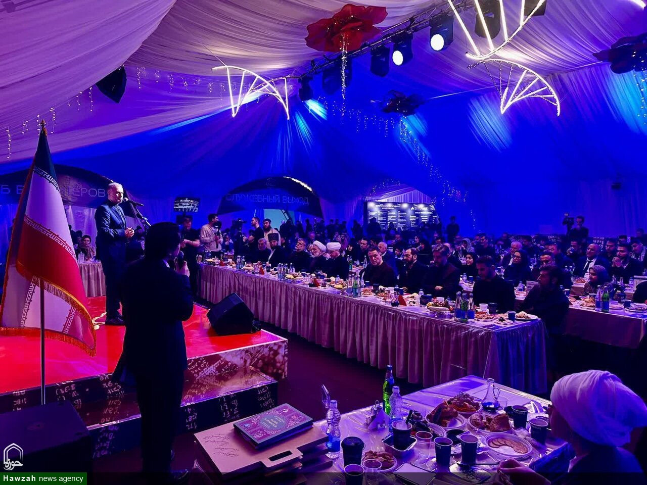 مراسم شب ایرانی خیمه رمضانی مسکو