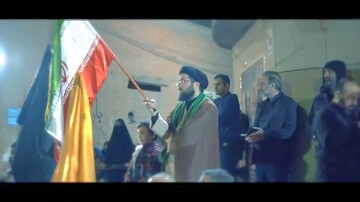 فیلم|تجمع مساجد مرکز شهر اهواز در عزای امام شهید