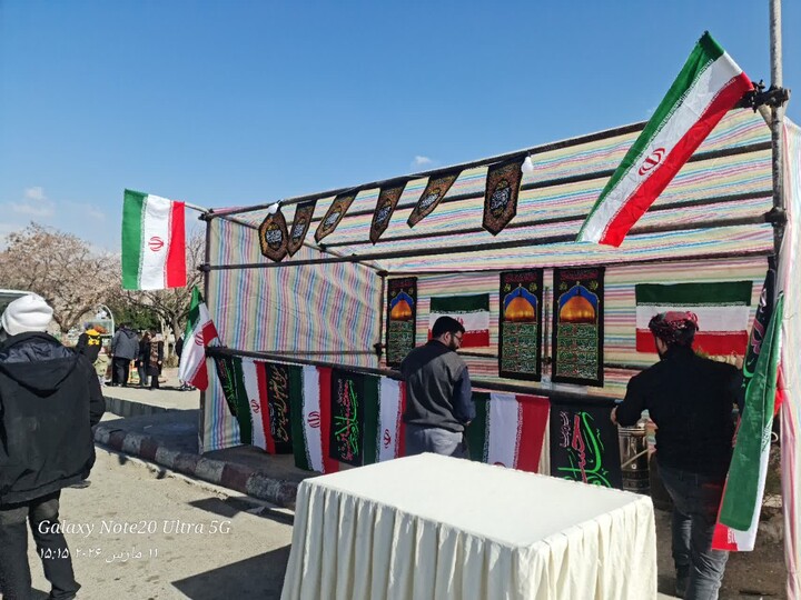 حضور و فعالیت طلاب جهادی همدان در استان کردستان