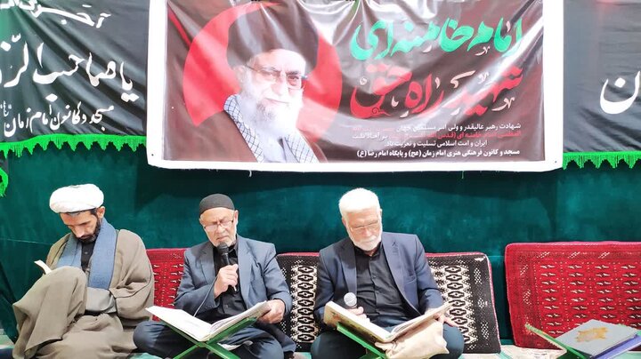 تصاویر/ جلسه قرائت قرآن مسجد امام زمان (عج) با حضور امام جمعه آران و بیدگل