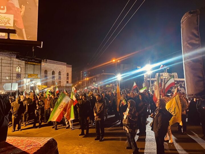 تصاویر/ چهاردهمین قرار مردم تهران در میدان چهار