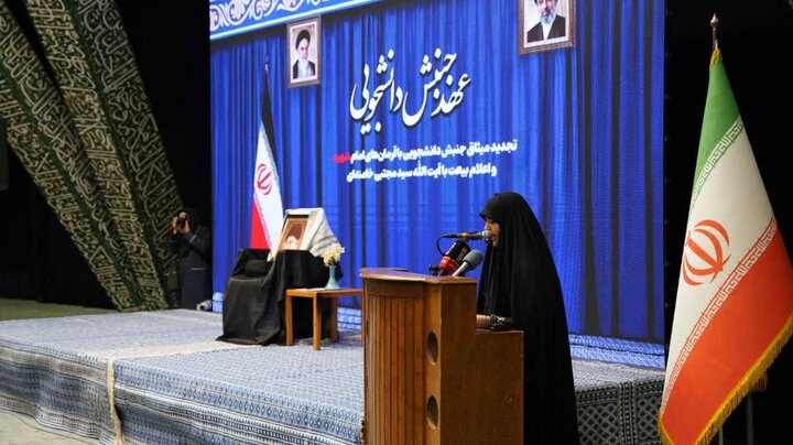 تصاویر/ عهد جنبش دانشجویی در مسجد دانشگاه تهران