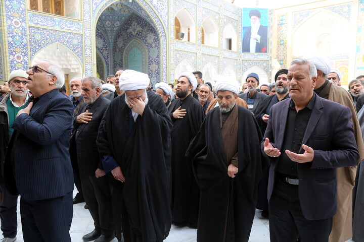 تصاویر/ مراسم تشییع حجت الاسلام والمسلمین حاج شیخ ابراهیم یوسفی ربانی