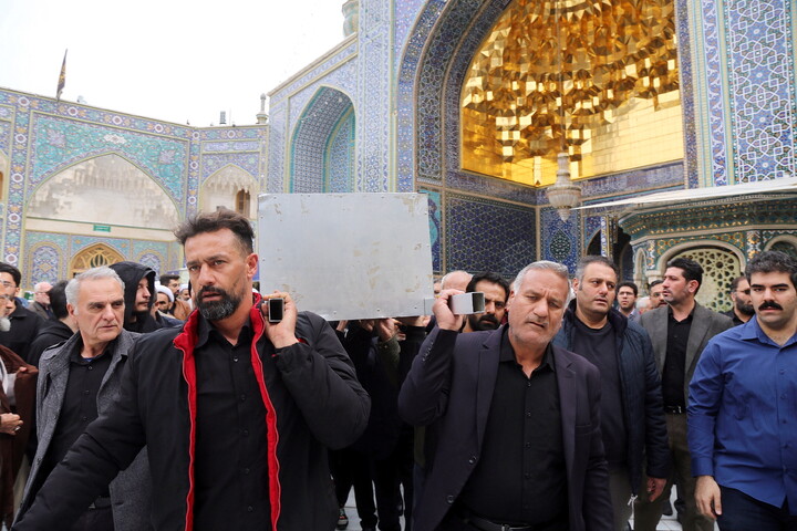 تصاویر/ مراسم تشییع حجت الاسلام والمسلمین حاج شیخ ابراهیم یوسفی ربانی