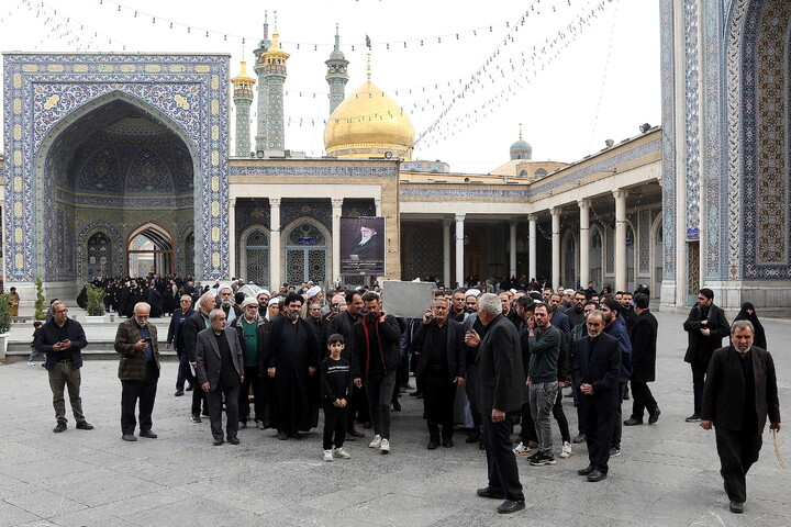 تصاویر/ مراسم تشییع حجت الاسلام والمسلمین حاج شیخ ابراهیم یوسفی ربانی