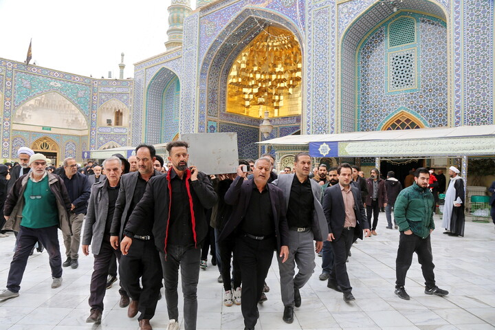 تصاویر/ مراسم تشییع حجت الاسلام والمسلمین حاج شیخ ابراهیم یوسفی ربانی