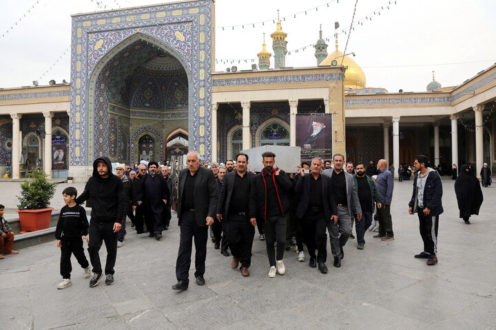 تصاویر/ مراسم تشییع حجت الاسلام والمسلمین حاج شیخ ابراهیم یوسفی ربانی