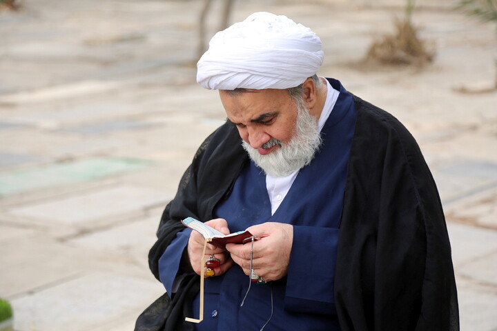 تصاویر/ مراسم تشییع حجت الاسلام والمسلمین حاج شیخ ابراهیم یوسفی ربانی