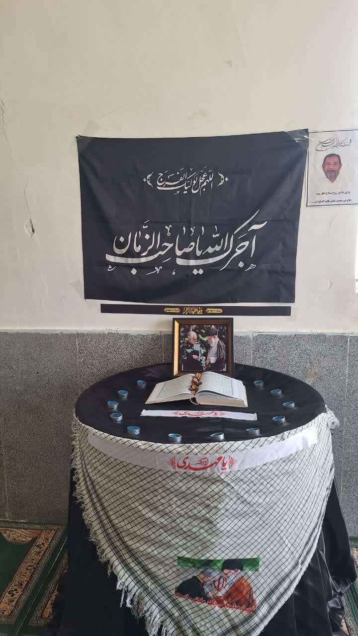 مدرسه علمیه کوثر قلعه گنج در جبهه جهاد رمضان