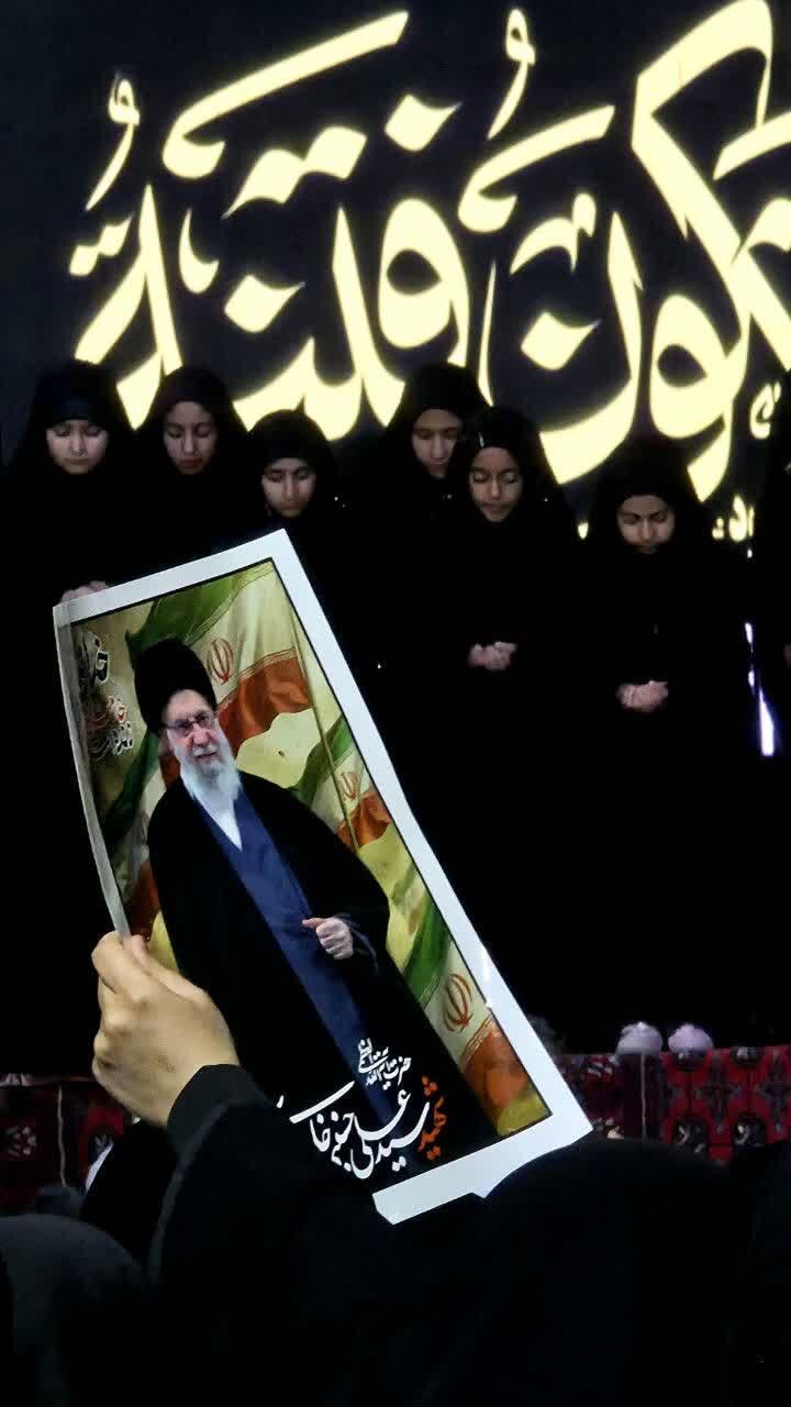 بانوان طلبه مدرسه علمیه نرجسیه سیرجان در صف مقدم جبهه جهاد رمضان+تصاویر
