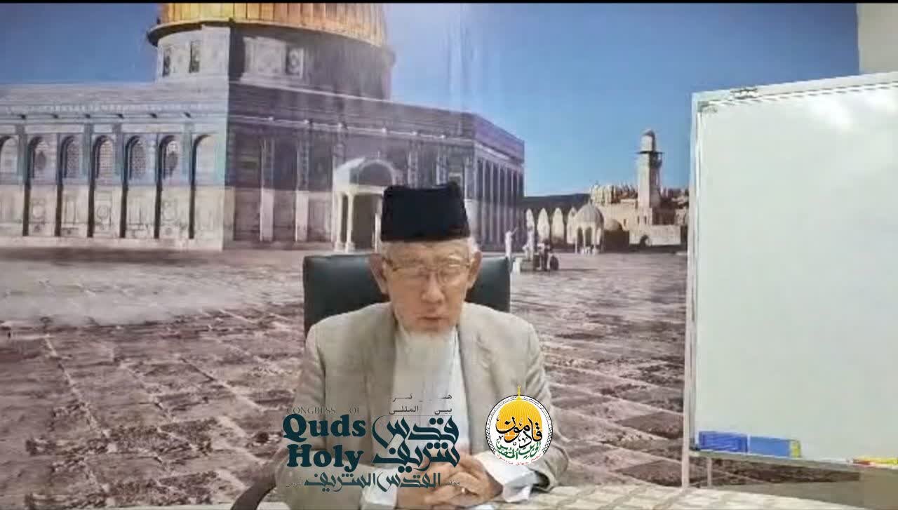 رئیس شورای مشورتی سازمان‌های اسلامی مالزی: قدس امانتی الهی و حمایت از آن مسئولیت  انسانی است