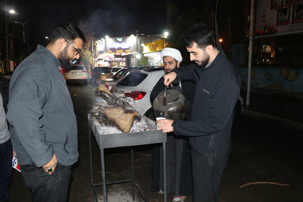 تصاویر / موکب عزای مدرسه علمیه منتظریه (عج)
