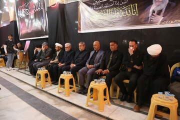تصاویر/ برگزاری مراسم بزرگداشت شهادت امام خامنه ای از سوی امام جمعه نجف اشرف