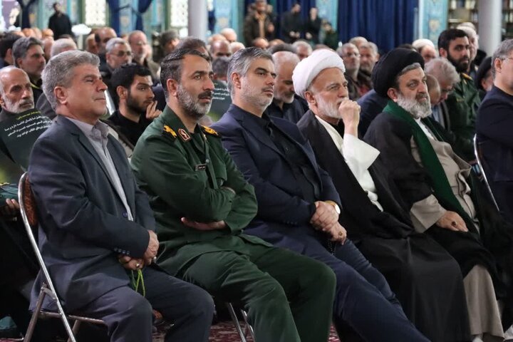 تصاویر/مراسم بزرگداشت سپهبد شهید محمد پاکپور و شهیده دکتر مهسا طاهری در اراک
